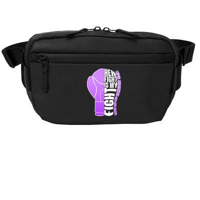 Her Fight is My Fight Lupus Awareness Crossbody Pack