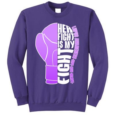 Her Fight is My Fight Lupus Awareness Sweatshirt