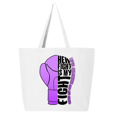 Her Fight is My Fight Lupus Awareness 25L Jumbo Tote