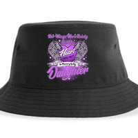 Her Wings Were Ready But My Heart Was Not In Memory of My Daughter Sustainable Bucket Hat