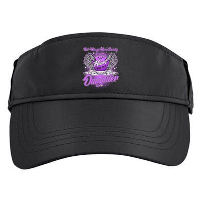 Her Wings Were Ready But My Heart Was Not In Memory of My Daughter Adult Drive Performance Visor