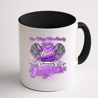 Her Wings Were Ready But My Heart Was Not In Memory of My Daughter Mug