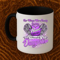 Her Wings Were Ready But My Heart Was Not In Memory of My Daughter Mug