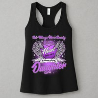 Her Wings Were Ready But My Heart Was Not In Memory of My Daughter Womens Tank Top