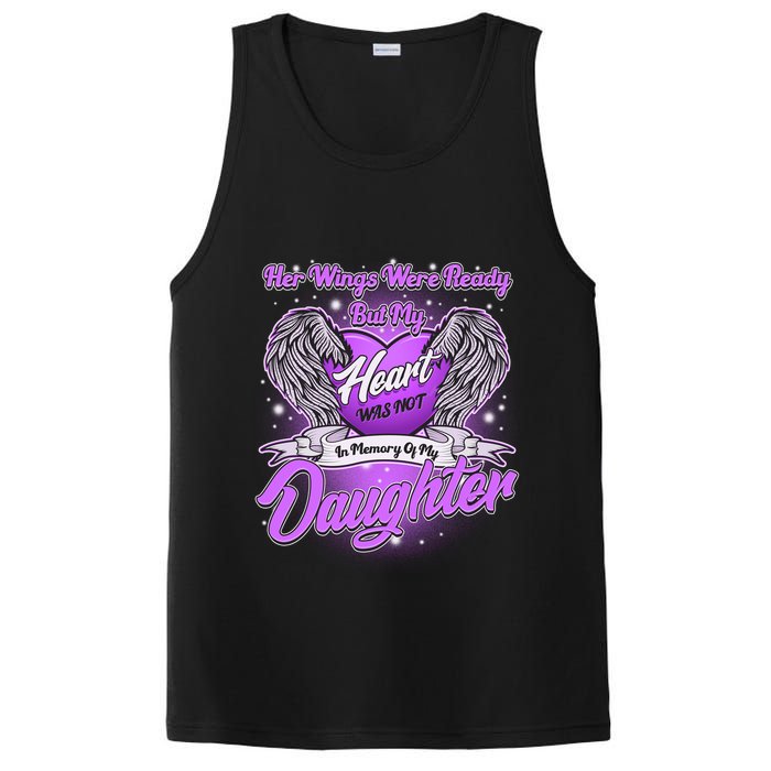 Her Wings Were Ready But My Heart Was Not In Memory of My Daughter PosiCharge Competitor Tank