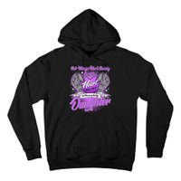 Her Wings Were Ready But My Heart Was Not In Memory of My Daughter Tall Hoodie