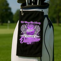 Her Wings Were Ready But My Heart Was Not In Memory of My Daughter Golf Towel