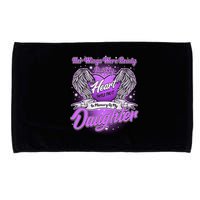 Her Wings Were Ready But My Heart Was Not In Memory of My Daughter Microfiber Hand Towel