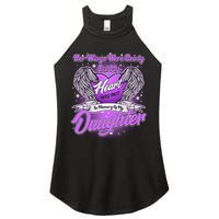 Her Wings Were Ready But My Heart Was Not In Memory of My Daughter Women's Perfect Tri Rocker Tank