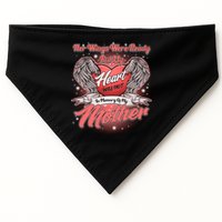 Her Wings Were Ready But My Heart Was Not In Memory Of My Mother USA-Made Doggie Bandana