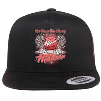 Her Wings Were Ready But My Heart Was Not In Memory Of My Mother Flatbill Hat