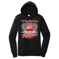Her Wings Were Ready But My Heart Was Not In Memory Of My Mother Women's Pullover Hoodie