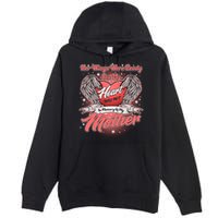Her Wings Were Ready But My Heart Was Not In Memory Of My Mother Premium Pullover Hoodie