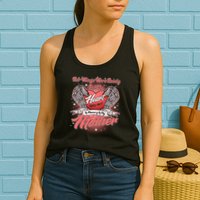 Her Wings Were Ready But My Heart Was Not In Memory Of My Mother Womens Tank Top