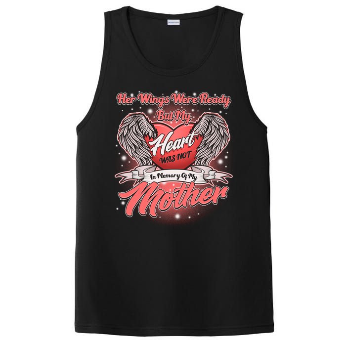 Her Wings Were Ready But My Heart Was Not In Memory Of My Mother PosiCharge Competitor Tank