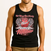 Her Wings Were Ready But My Heart Was Not In Memory Of My Mother Tank Top