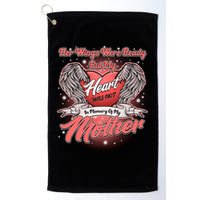 Her Wings Were Ready But My Heart Was Not In Memory Of My Mother Golf Towel