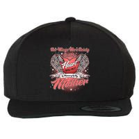 Her Wings Were Ready But My Heart Was Not In Memory Of My Mother Wool Snapback Cap