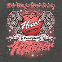 Her Wings Were Ready But My Heart Was Not In Memory Of My Mother Vector Backpack