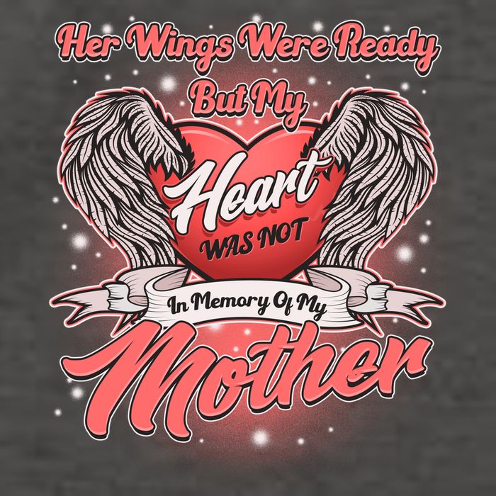 Her Wings Were Ready But My Heart Was Not In Memory Of My Mother Vector Backpack