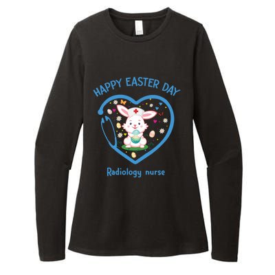 Happy Easter Radiology Nurse Cute Gift Cute Nurse Easter Day Funny Gift Womens CVC Long Sleeve Shirt