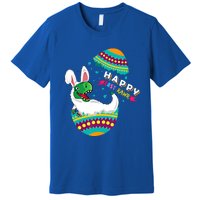 Happy East Rawr Cute Bunny Costume Ears Happy Easter Day Funny Gift Premium T-Shirt