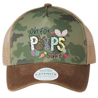Happy Easter, Retro Easter, Oh For Poops Sake Legacy Tie Dye Trucker Hat