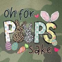Happy Easter, Retro Easter, Oh For Poops Sake Legacy Tie Dye Trucker Hat