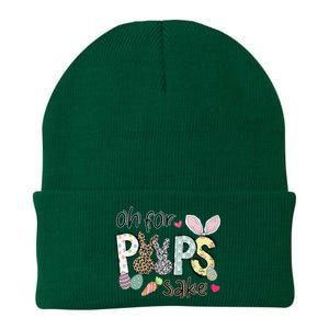 Happy Easter, Retro Easter, Oh For Poops Sake Knit Cap Winter Beanie