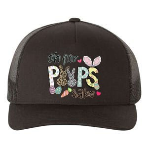 Happy Easter, Retro Easter, Oh For Poops Sake Yupoong Adult 5-Panel Trucker Hat