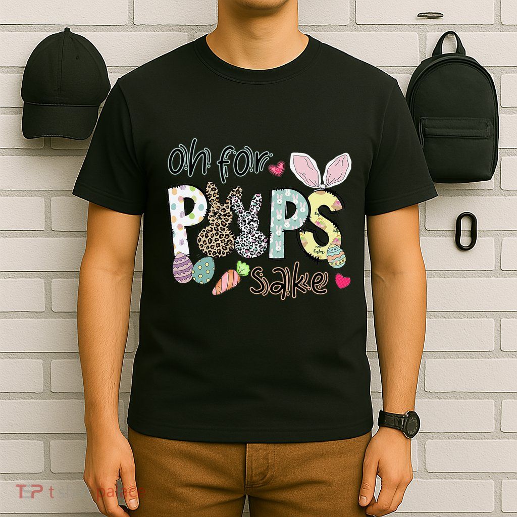 Happy Easter, Retro Easter, Oh For Poops Sake T-Shirt