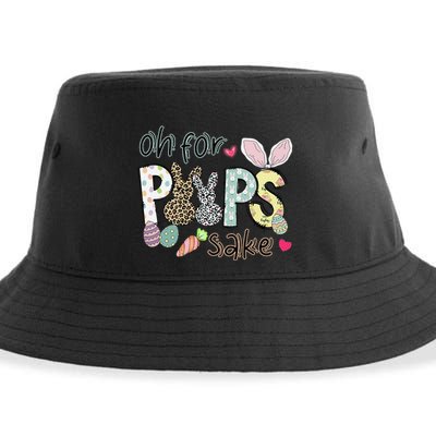 Happy Easter, Retro Easter, Oh For Poops Sake Sustainable Bucket Hat