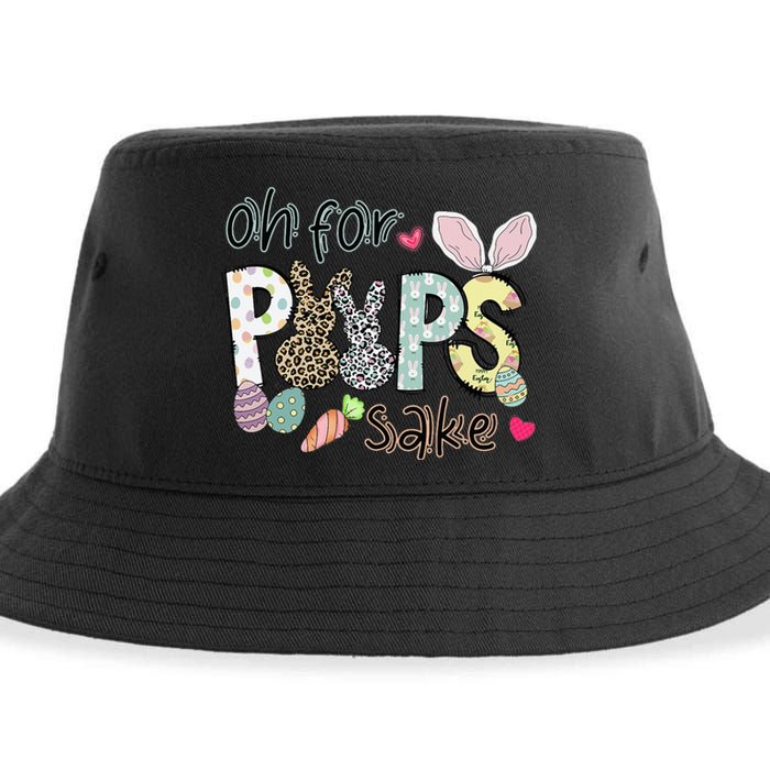 Happy Easter, Retro Easter, Oh For Poops Sake Sustainable Bucket Hat