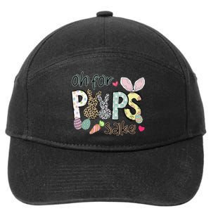 Happy Easter, Retro Easter, Oh For Poops Sake 7-Panel Snapback Hat