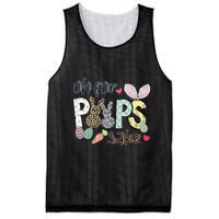 Happy Easter, Retro Easter, Oh For Poops Sake Mesh Reversible Basketball Jersey Tank
