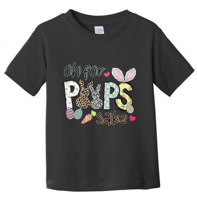 Happy Easter, Retro Easter, Oh For Poops Sake Toddler T-Shirt