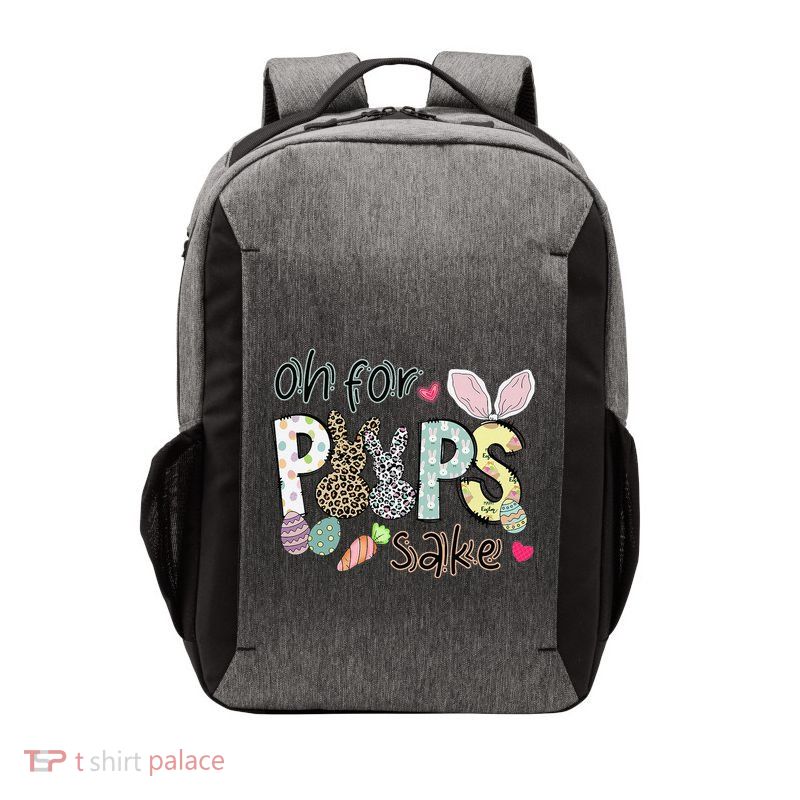 Happy Easter, Retro Easter, Oh For Poops Sake Vector Backpack