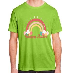 Happy Easter Rainbow Holiday Adult ChromaSoft Performance T-Shirt