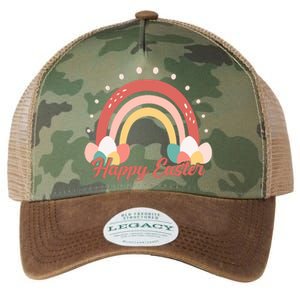 Happy Easter Rainbow Holiday Legacy Tie Dye Trucker Hat