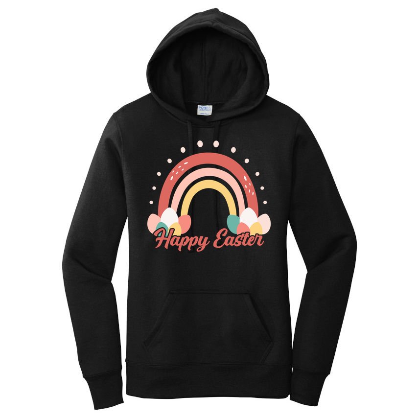 Happy Easter Rainbow Holiday Women's Pullover Hoodie
