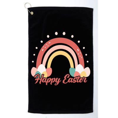 Happy Easter Rainbow Holiday Golf Towel