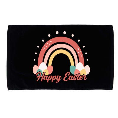 Happy Easter Rainbow Holiday Microfiber Hand Towel