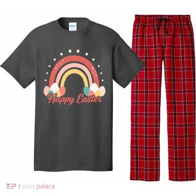 Happy Easter Rainbow Holiday Pajama Set
