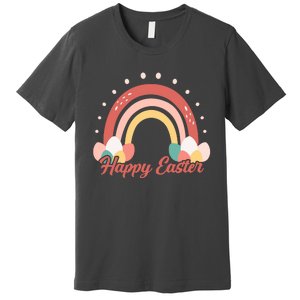 Happy Easter Rainbow Holiday Premium T-Shirt