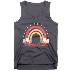 Happy Easter Rainbow Holiday Tank Top