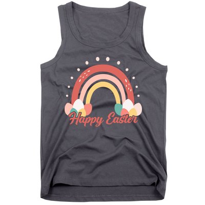 Happy Easter Rainbow Holiday Tank Top