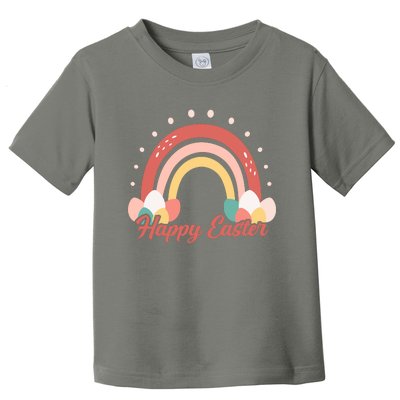 Happy Easter Rainbow Holiday Toddler T-Shirt