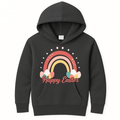 Happy Easter Rainbow Holiday Kids Hoodie
