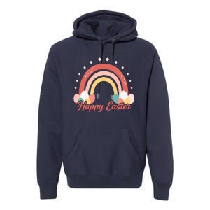 Happy Easter Rainbow Holiday Premium Hoodie