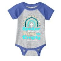 Happy Easter Rainbow Leopard Spoiler Alert Tomb Was Empty Funny Gift Infant Baby Jersey Bodysuit